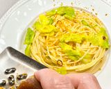 95℃ 春キャベツとからすみスパゲッティ作り方38写真