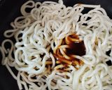 香ばしい焼きうどん作り方5写真