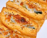 厚揚げのほうれん草とハムの挟み焼き作り方5写真