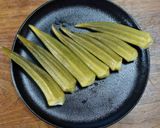 ポリポリオクラの早漬け作り方3写真
