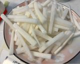 れんこんきんぴら、カレー味。作り方1写真