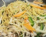 さっぱり爽快★豚肉と大葉の極上ゆかり塩焼きそば作り方8写真