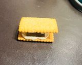 ビスコinチョコ♪(๑ᴖ◡ᴖ๑)♪作り方3写真