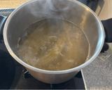 蓮根としめじの和風パスタ（肉入り）作り方2写真