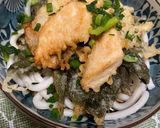 レモン仕立て 大葉とささみのかけうどん作り方7写真