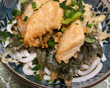 レモン仕立て 大葉とささみのかけうどん作り方7写真