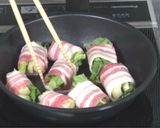 セロリの肉巻き作り方3写真