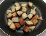 きのこのエスカルゴバター焼き～パンサラダ作り方4写真