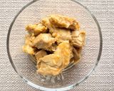 グルテンミートの揚げないから揚げ作り方1写真
