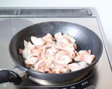 旨味たっぷり【豚と油麦菜のオイスター炒め作り方4写真