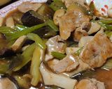 CookDoをセロリと茄子でアレンジ作り方1写真