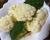 ブロッコリー&カリフラワー胡麻スパイス和作り方6写真