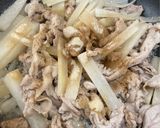 大根と豚肉の炒め煮作り方5写真