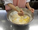 小松菜と栗のカップケーキ作り方4写真