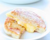 韓国屋台料理【ホットク（ハムチーズ）】韓国おやき作り方11写真