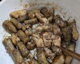 甘辛黒胡椒のごぼうチキン作り方8写真