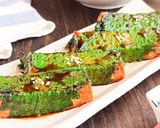 【調味料２つで簡単】絹揚げの大葉照り焼き作り方5写真