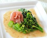 アスパラ菜のにんにく胡麻ドレッシング♪作り方6写真