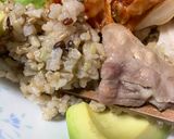 簡単　アボガド豚肉キムチプレート作り方13写真