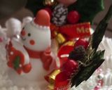 市販品アレンジ☆クリスマスケーキ☆作り方6写真