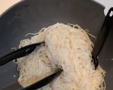 コク旨！鶏肉と椎茸ピーマンのマヨ素麺チャンプルー作り方4写真