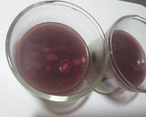 簡単！♬抹茶ミルクゼリー〜小豆餡〜♬作り方4写真