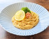 95℃「出汁しょうゆ」冷製明太パスタ作り方54写真