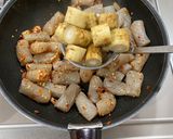 ごぼうとこんにゃくのゴロゴロ煮作り方3写真