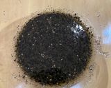 簡単！黒ごまドレッシング作り方1写真