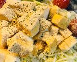 大豆系サラダ●きなこ&ミニ豆腐のサラダ作り方1写真