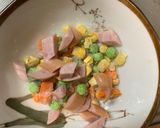 全てレンジ冷めても美味しい洋風梅炒飯弁当作り方3写真