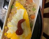 全てレンジ簡単梅タルタル味オムライス弁当作り方13写真