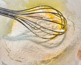 レンジで簡単!メロンクリームメロンパン作り方3写真