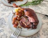 ホロホロ！骨付き鴨もも肉のロースト作り方10写真