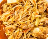 鶏肉とカット野菜のスパイシーソース炒め作り方7写真
