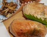 大葉入り肉巻きおにぎり作り方7写真