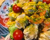 レトルト●焼売のマスタードサラダ作り方1写真