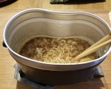 飯盒(はんごう)インスタントラーメン作り方1写真