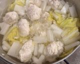 二刀流・鶏団子スープ（子ども用＋大人用）作り方3写真