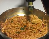 ナスと豚肉の旨辛和風アラビアータ作り方14写真
