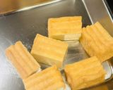 出汁がしみる◎かぼちゃと厚揚げの和風煮物作り方2写真