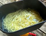 ▲山ごはん▲鶏&松茸W即席スープラーメン作り方2写真