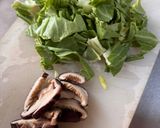 干ししいたけとツナのパスタ作り方1写真
