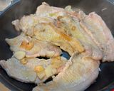 にんにくスライス多めのポークチャップ。作り方4写真