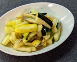 みょうがとズッキーニのさっぱり麺つゆ漬け作り方5写真