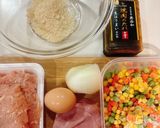 焼肉のたれでレンジで作り置きカラフルミートローフ作り方2写真