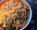 麻婆白菜のかた焼きそば作り方5写真