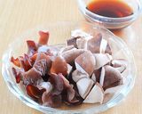 生キクラゲとしいたけの炒め煮♪作り方1写真