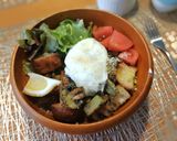 きのこのエスカルゴバター焼き～パンサラダ作り方7写真