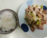 白めしに合う豚小間とネギのあっさり塩炒め作り方6写真